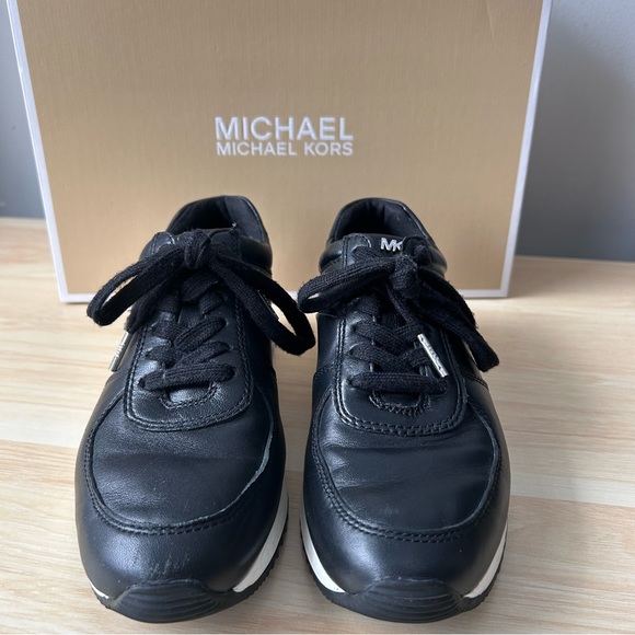 Michael Kors Black Sneakers - Picture 3 of 11